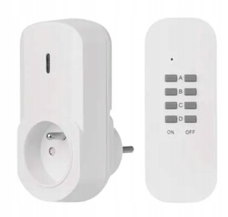 4x GNIAZDO GNIAZDKA BEZPRZEWODOWE NA PILOTA ZDALNIE STEROWANE + 4x