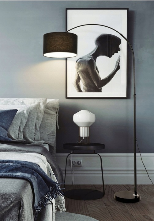 LAMPA PODŁOGOWA LED E27 elastyczna gęsia szyja do czytania 175cm