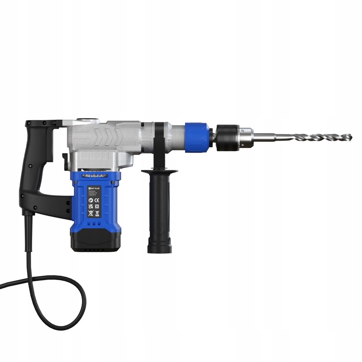 Wiertarka udarowa z kontrolą wibracji, sprzęgło bezpieczeństwa Młot