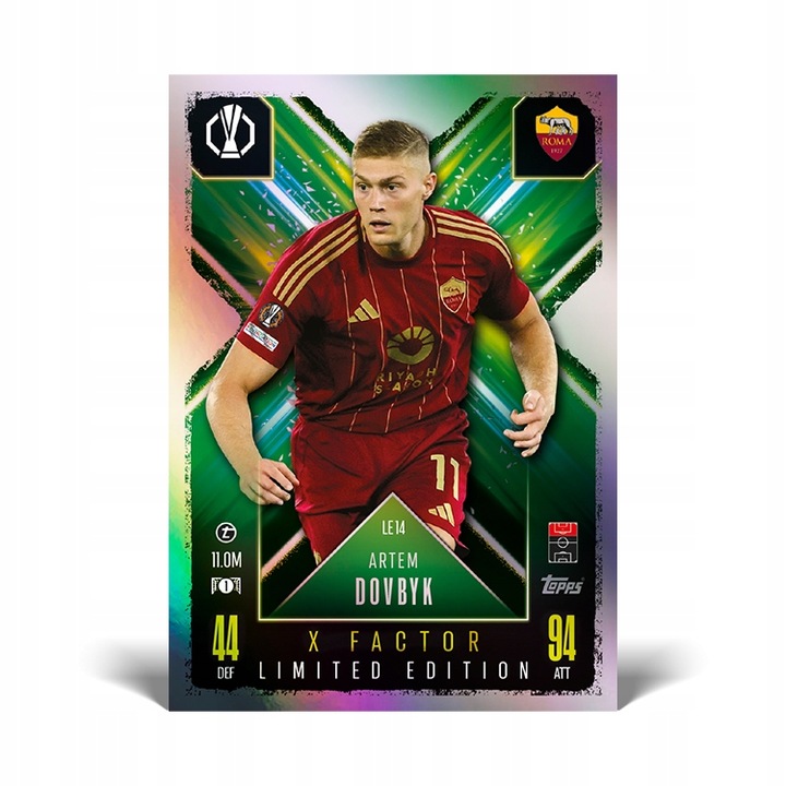 Album na Karty Piłkarskie Match Attax Extra 2025 Topps Mega Zestaw Startowy