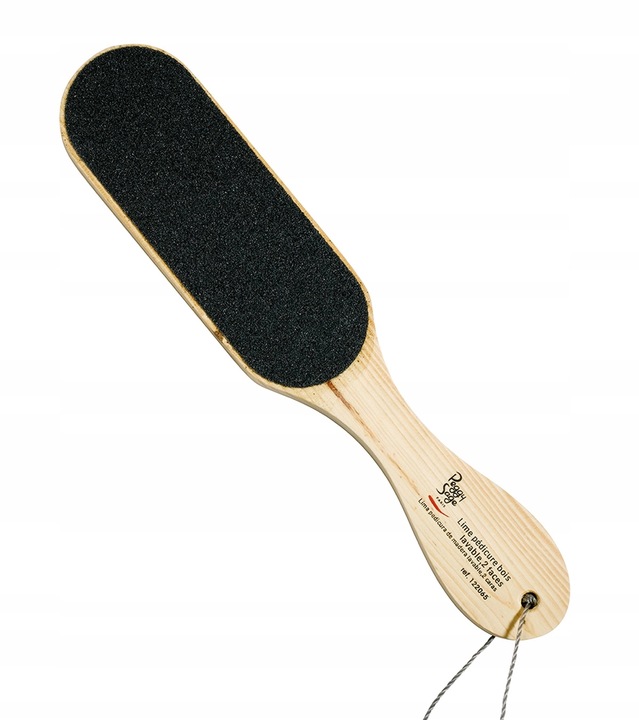 Peggy Sage Tarka do stop pięt drewniana dwustronna profesjonalna pedicure