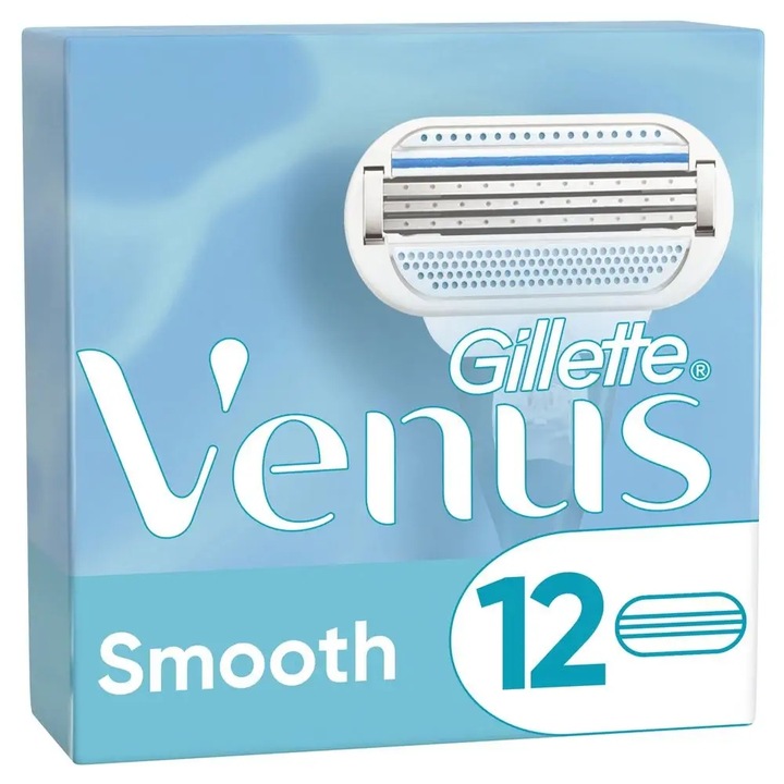 Venus Smooth, 12 wkładów do maszynki
