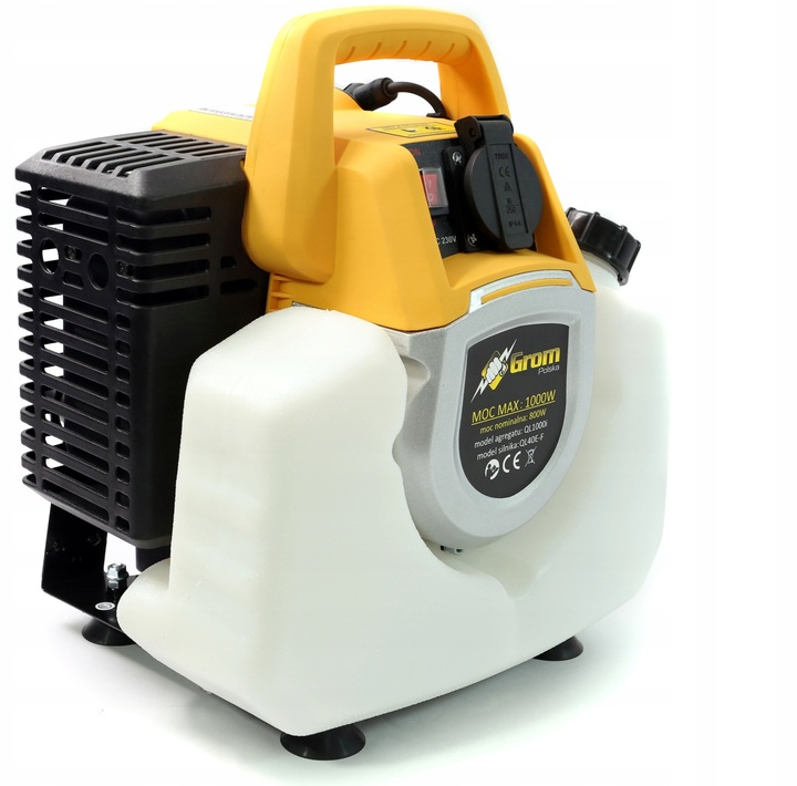 AGREGAT PRĄDOTWÓRCZY inwerterowy inwertorowy 1,1kW MIEDZIANY STOJAN