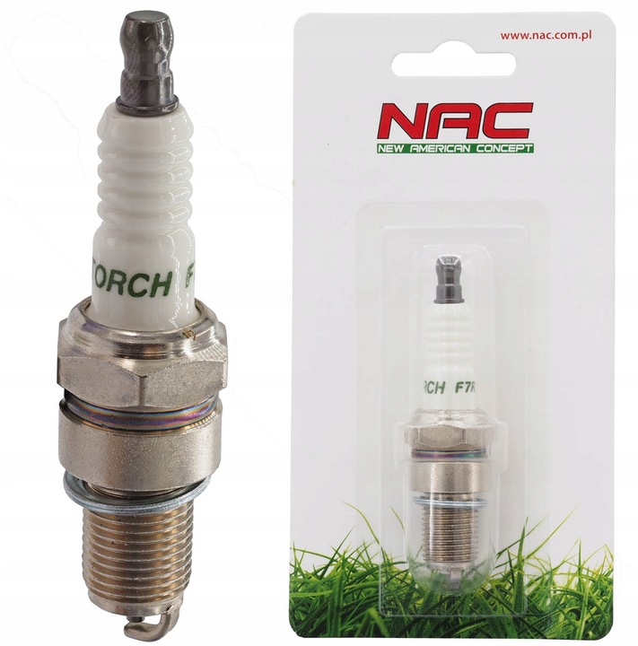 OLEJ DO KOSIARKI FILTR POWIETRZA ŚWIECA F7RTC NAC LONCIN ZESTAW SERWISOWY