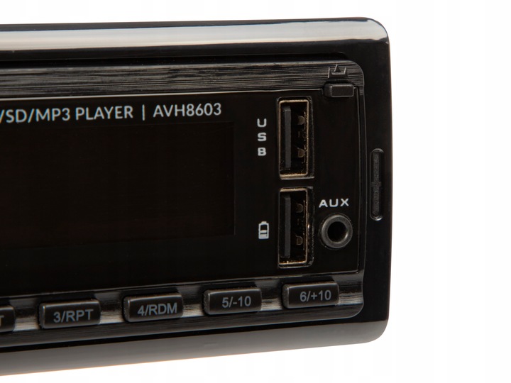 RADIO SAMOCHODOWE BLUETOOTH 1-DIN RDS USB AUX SD PILOT ODŁĄCZANY PANEL