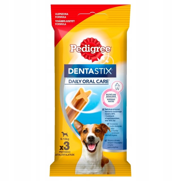 Pedigree DentaStix 5-10 kg Karma uzupełniająca 880 g (8 x 110 g)