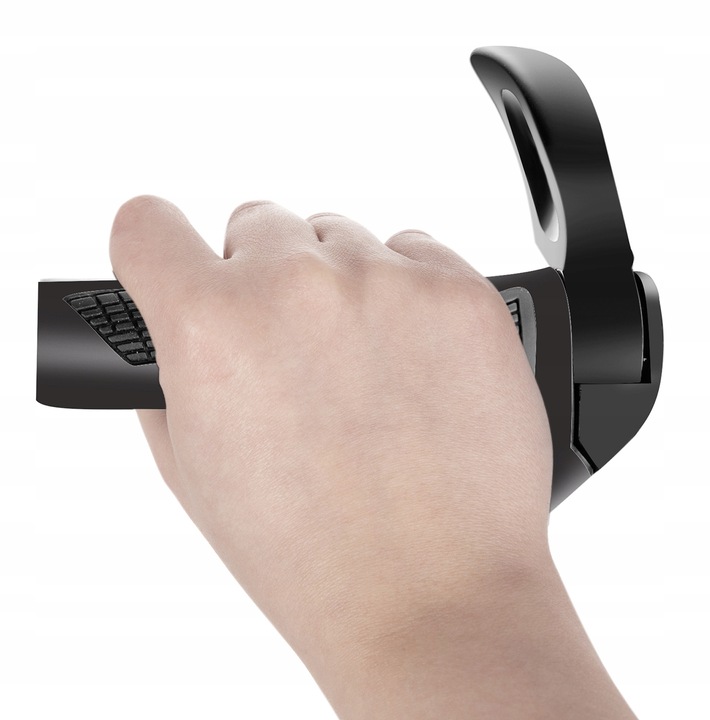 Chwyty Rowerowe 2x Rączki Antypoślizgowe Profilowane Rogi Rowerowe Alu Guma