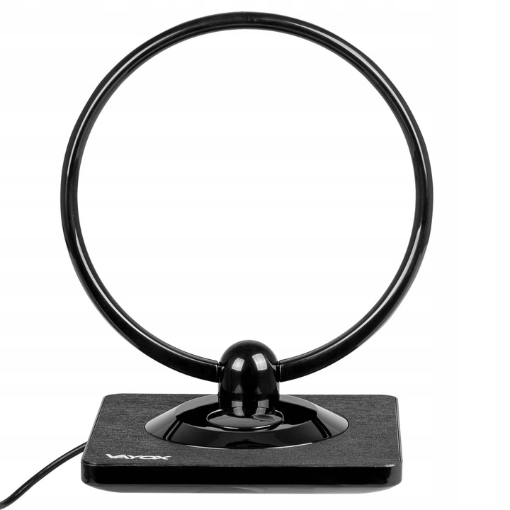 ANTENA POKOJOWA DVB-T2 AKTYWNA DO TV NAZIEMNEJ WZMACNIACZ 4K LTE MUX8 VAYOX