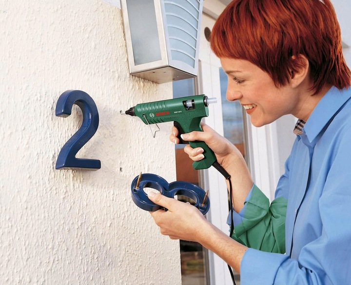 Pistolet Do Kleju Na Gorąco Bosch PKP 18 E + Klej