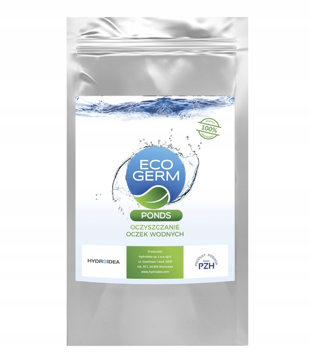 ECOGERM PONDS 100g BAKTERIE DO OCZEK WODNYCH