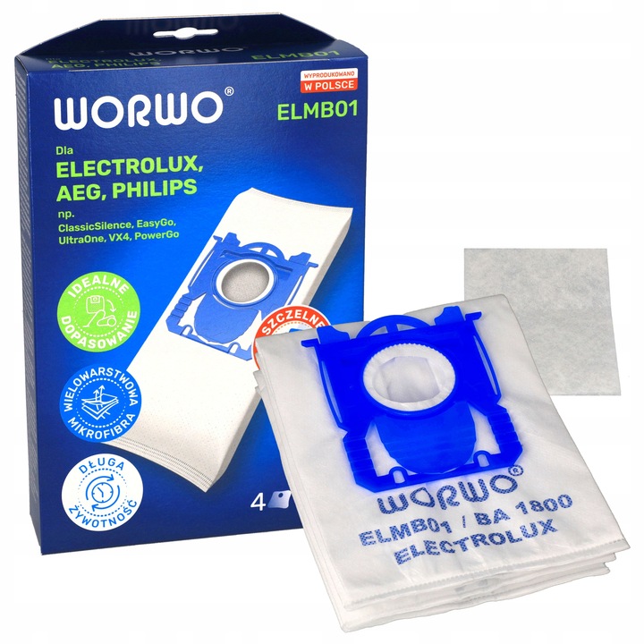 WORKI DO ELECTROLUX PHILIPS WORWO ELMB01K 16SZT