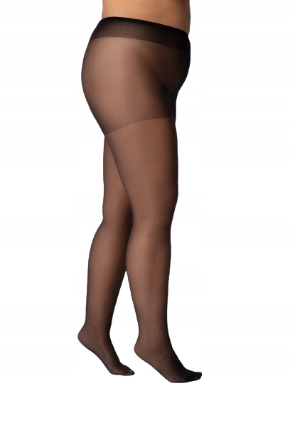 QUEEN SIZE rajstopy CHARLOTTE 20 den r. 8 czarne