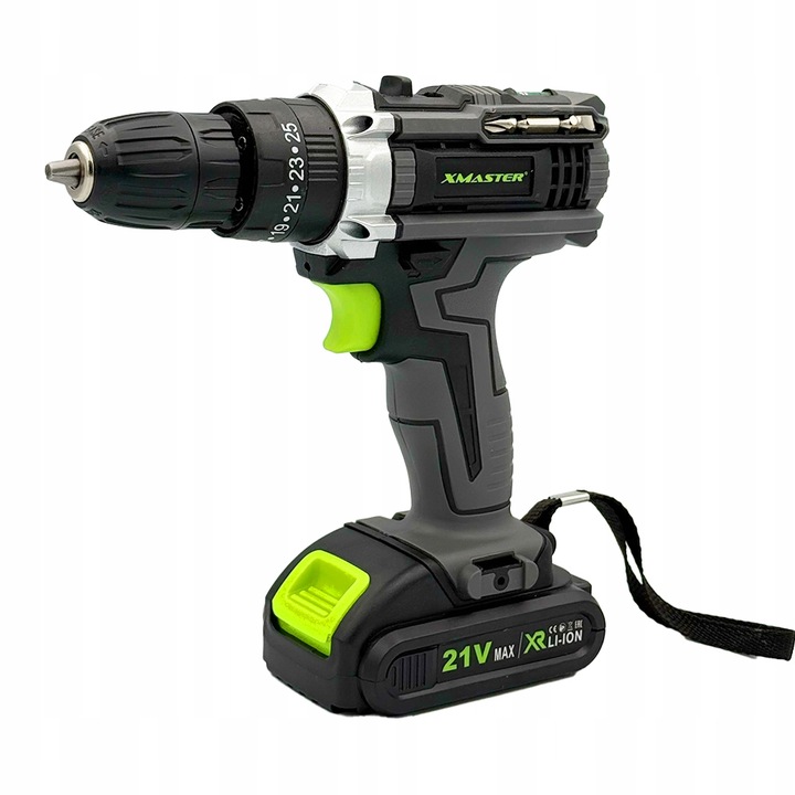 UDAROWA WIERTARKO WKRĘTARKA AKUMULATOROWA BITY NASADKI WALIZKA ZESTAW