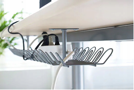 Organizer kanał na kable koszyk podblatowy 70cm