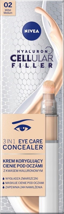 Krem pod oczy NIVEA Hyaluron Cellular naturalny