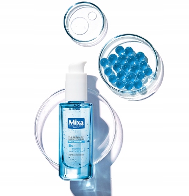 Mixa Hyalurogel Serum Do Twarzy Do Skóry Wrażliwej Z Kwasem Hialuronowym