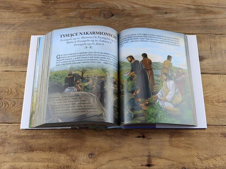 8p Pismo Święte Biblia Pamiątka na Prezent Pierwsza Komunia