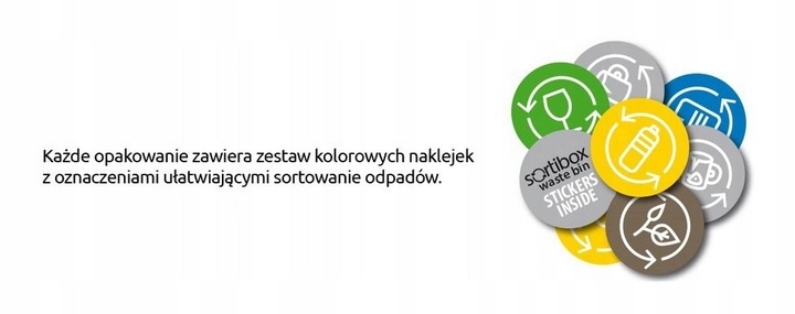 KOSZE POJEMNIKI SEGREGACJA ŚMIECI 3X25L SZARY