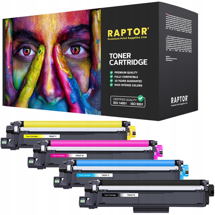 4x TONER DO DRUKARKI BROTHER HL-L3270CDW DCP-L3510CDW DCP-L3550CDW TN-247XL