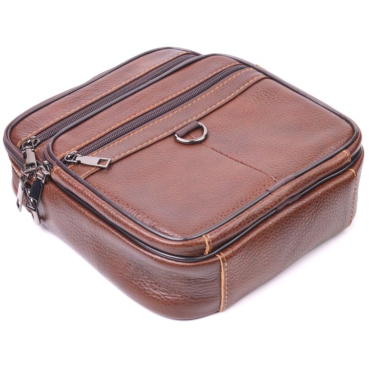 Znakomita męska torba skórzana