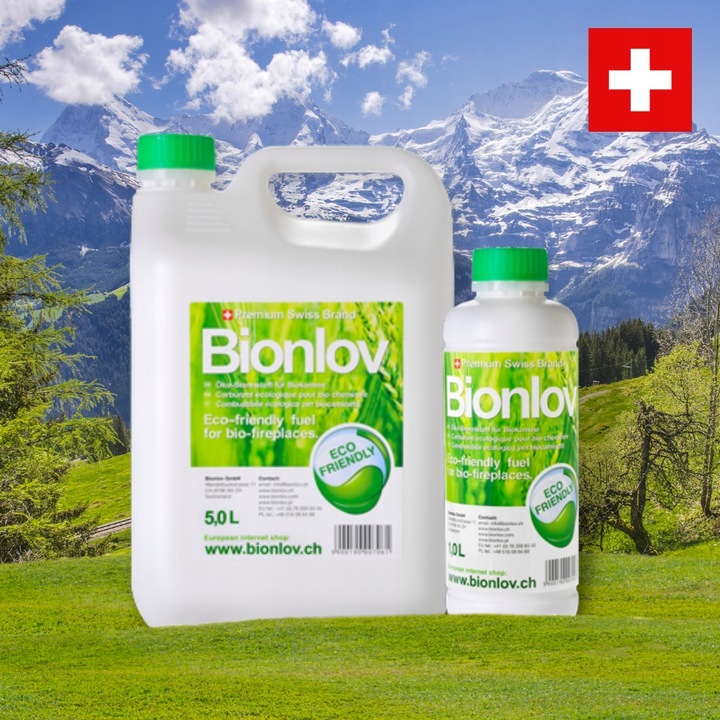 Biopaliwo Płyn do biokominków bio paliwo do kominka Bionlov 10L (2 x 5