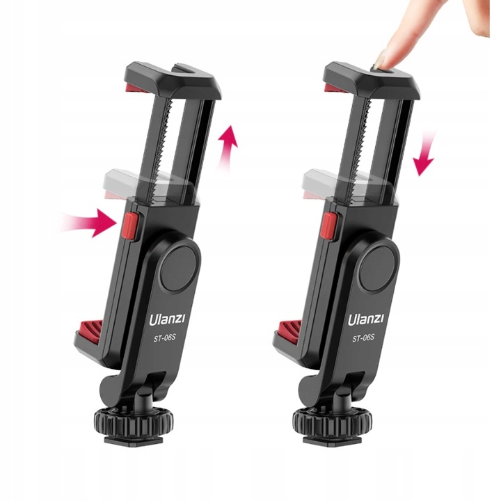 UCHWYT NA TELEFON DO STATYWU APARATU LAMPY RING