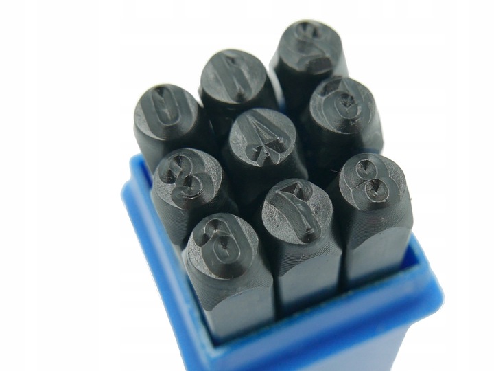 NUMERATOR NUMERATORY ZNACZNIKI LITERY + CYFRY 8MM