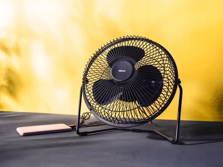 WENTYLATOR BIURKOWY WIATRAK USB STOŁOWY DOM BIURO