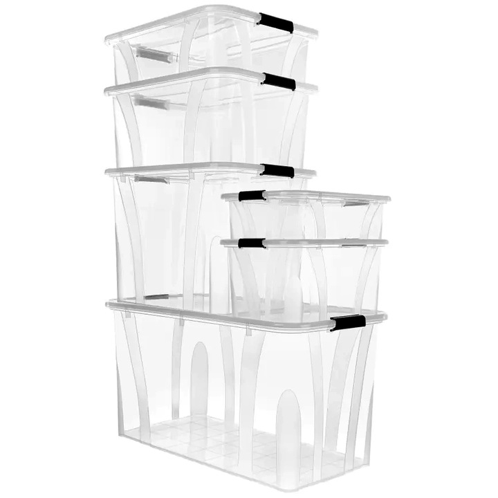 KON-PLAST - Pojemnik na zabawki plastikowy - SOLIDNY - pudełko kosz -