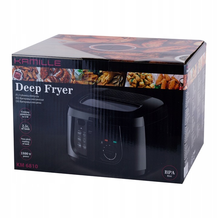 FRYTKOWNICA frytownica OLEJOWA MOCNA 2,5L deep frying KAMILLE
