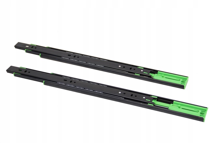 Prowadnica kulkowa SEVROLL do szuflad pełny wysuw 500 mm cichy domyk