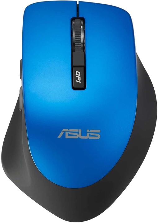 Mysz bezprzewodowa ASUS WT425 Blue Niebieska Cicha Optyczna 1600D DOM BIURO