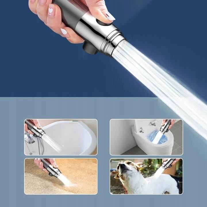 SŁUCHAWKA PRYSZNICOWA WYSOKOCIŚNIENIOWA OSZCZĘDNA Z FILTREM MASAŻEREM