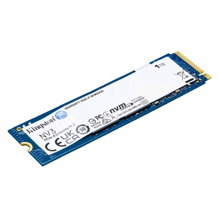 Dysk SSD KINGSTON NV3 1TB M.2 NVMe PCI-e 4.0 6000/4000 MB/s