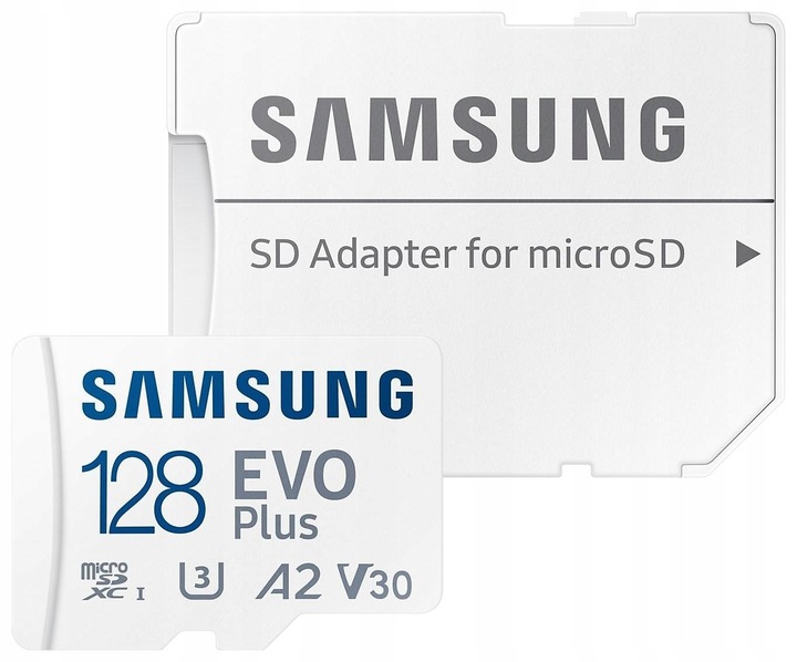 KARTA PAMIĘCI MicroSDXC 128 GB SAMSUNG EVO Plus 160MB/s MB-MC128SA/EU 2024