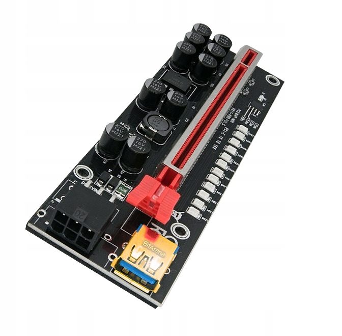 Riser 012 PRO - wersja GOLD - 10 kondensatorów