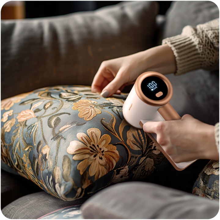 Golarka do ubrań z wyświetlaczem elektryczna do swetrów tapicerek