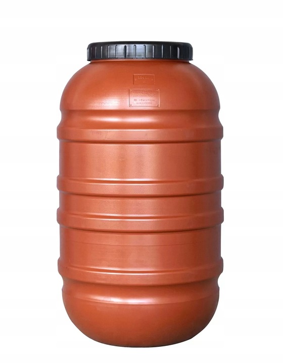 Beczka plastikowa 200 220L + GRATIS KRAN, TWARDA na deszczówkę