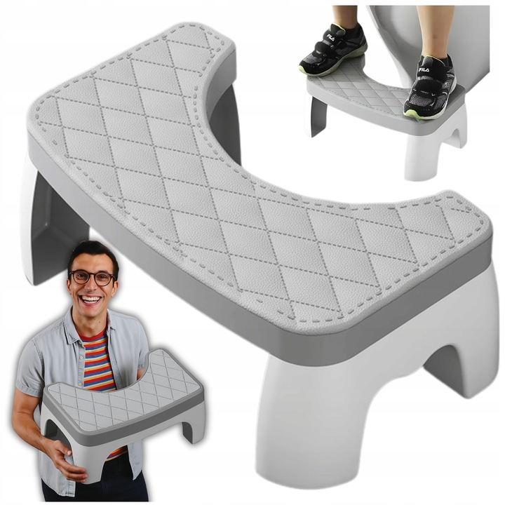 PODNÓŻEK TOALETOWY PODEST ŁAZIENKOWY TOALETY DLA DZIECI I DOROSŁYCH