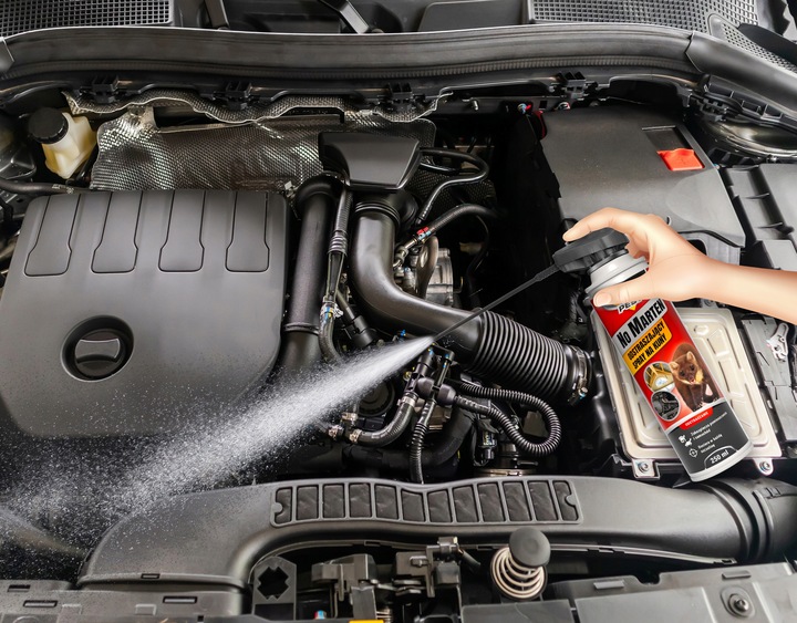 SPRAY ŚRODEK PREPARAT NA KUNY ODSTRASZACZ KUN ŁASIC NO MARTEN NO PEST