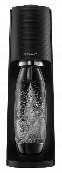 SATURATOR SYFON WODY SodaStream Terra CZARNY + 2 BUTELKI ZESTAW