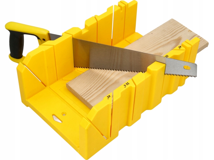 SKRZYNKA UCIOSOWA WIELOKĄTOWA LISTEW DESEK UKOŚNICA DO PIŁY RĘCZNEJ