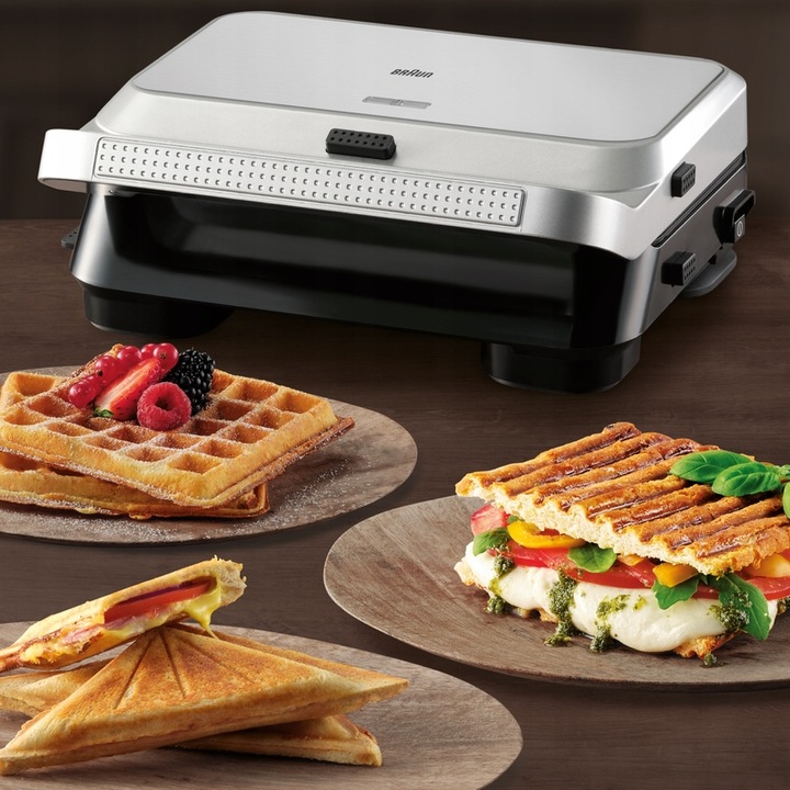 Braun SnackMaker 5 SM5038 800 W, srebrny/szary