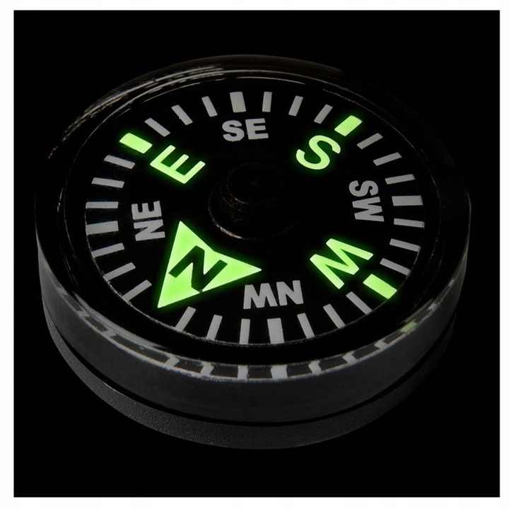 HELIKON Kompas Button Compass Large Czarny