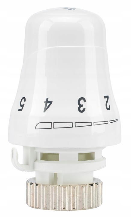 GŁOWICA TERMOSTATYCZNA TERMOSTAT TEMPERATURY POKRĘTŁO DO GRZEJNIKA SOLTER V