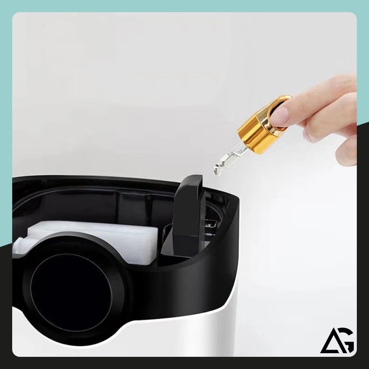 NAWILŻACZ POWIETRZA JONIZATOR AROMATERAPIA DYFUZOR TIMER PILOT + 12x