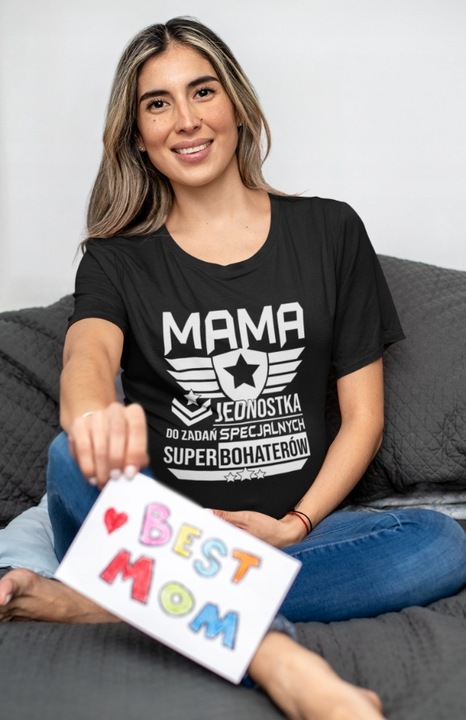 KOSZULKA DLA TATY I MAMY JEDNOSTKA DO ZADAŃ SPECJALNYCH -POMYSŁ NA UPOMINEK