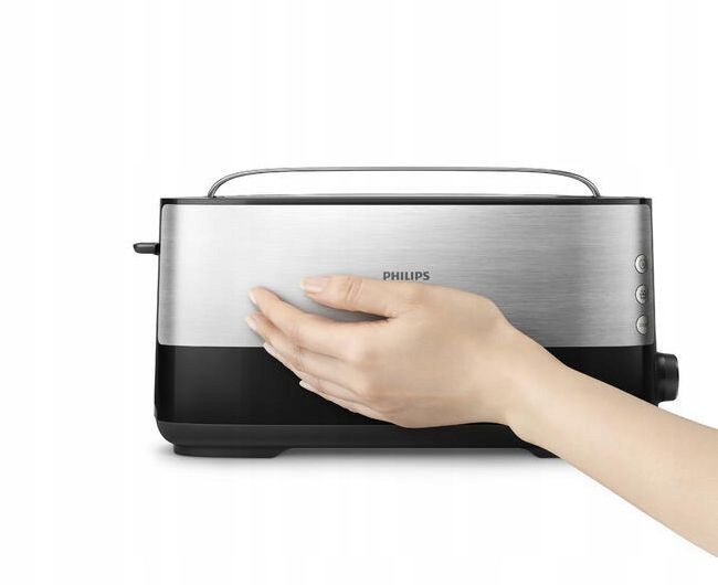 Toster 950W Philips Viva Collection Opiekacz srebrny HD2692/90