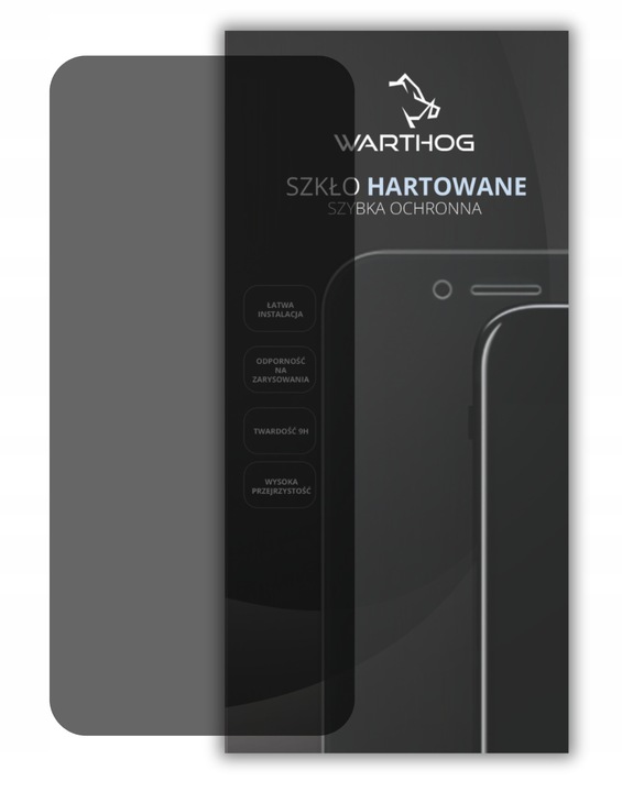 Szkło hartowane prywatyzujące Warthog do Apple iPhone 15 Pro Max 2szt EZFit