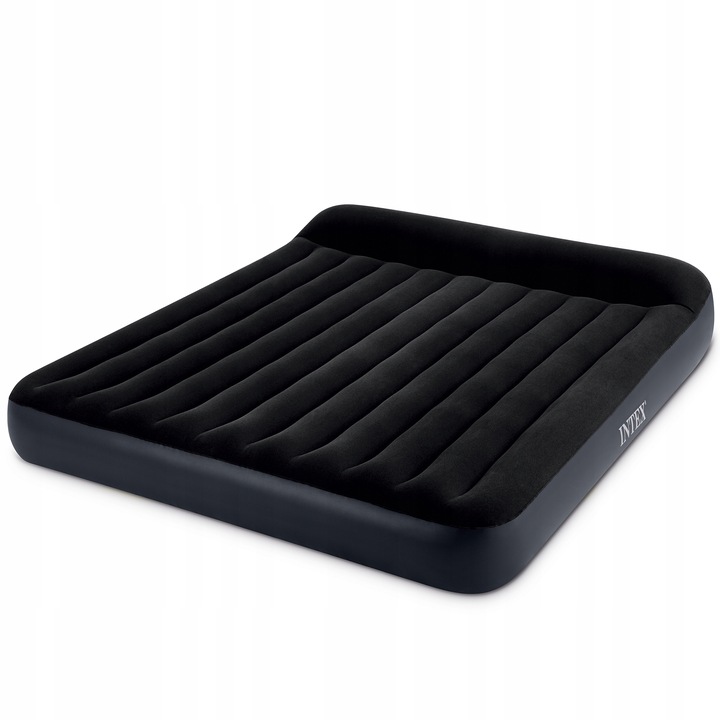 MATERAC DMUCHANY WELUROWY 203x183x25 INTEX 64144